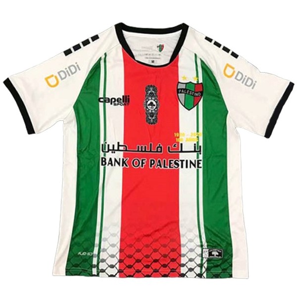 Thailand Trikot CD Palestino Auswarts 2020-21 Weiß